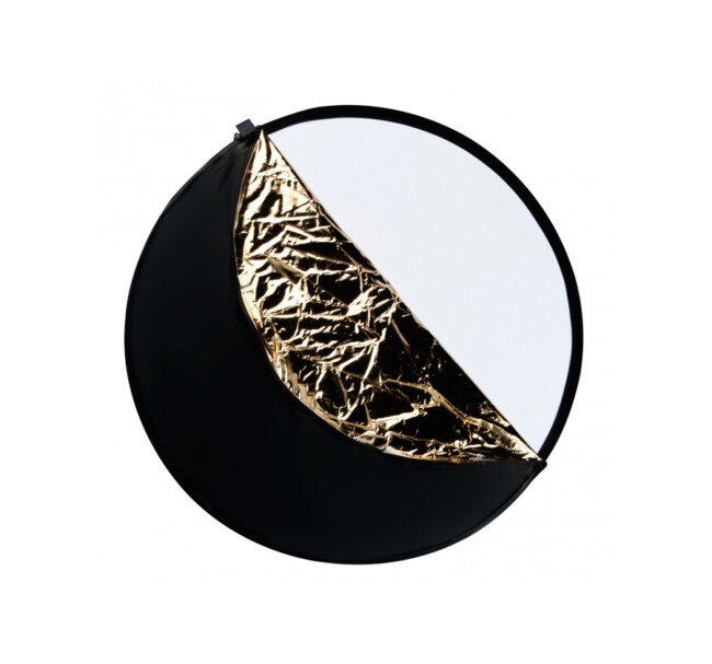 5 in 1 32' circular reflector. Gold, white, silver, black, transparent