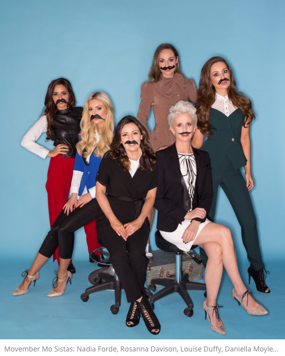 Movember Ladies by Kip Caroll
