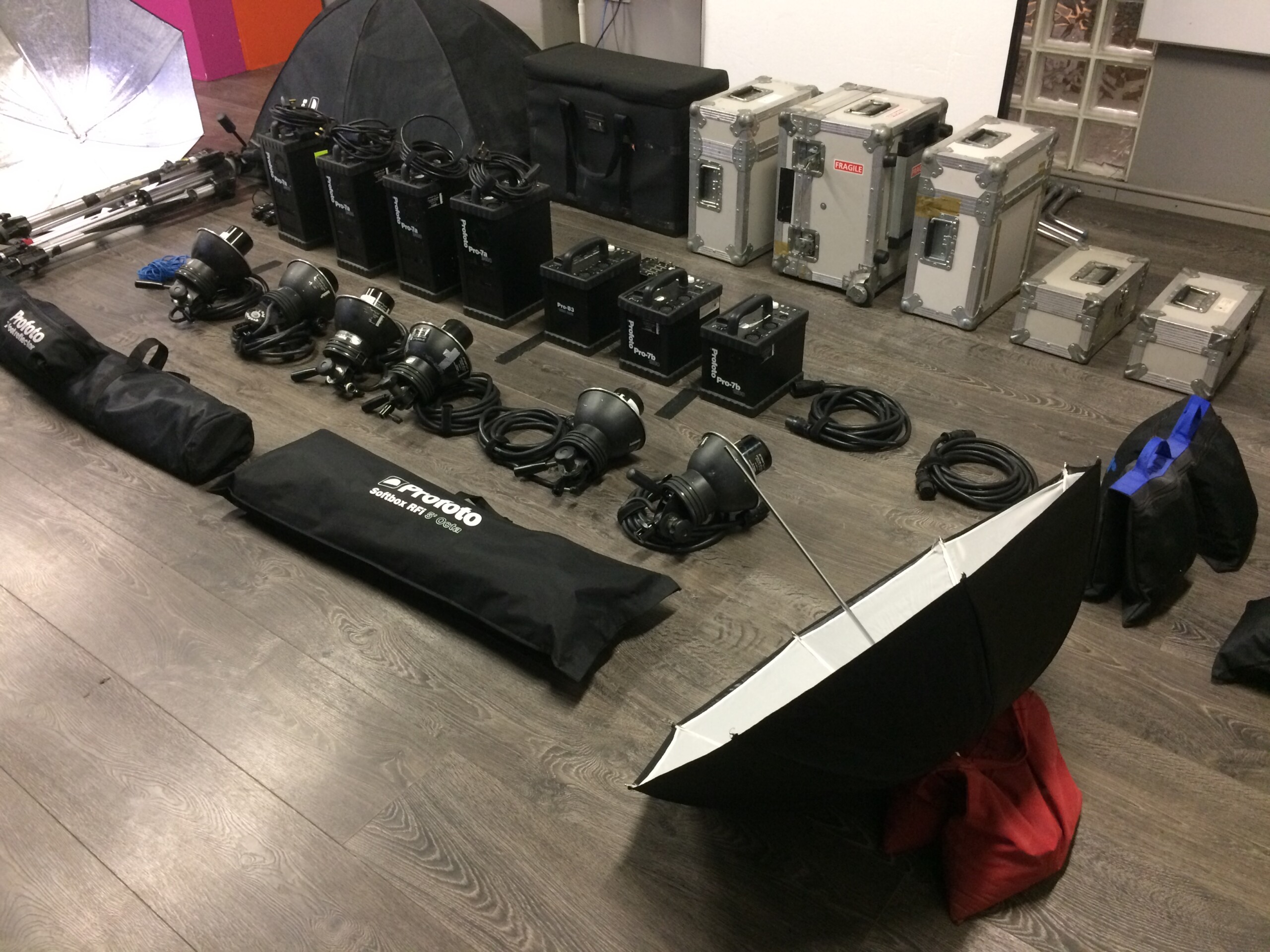 Profoto lighting hire Bond Street Studios Dublin